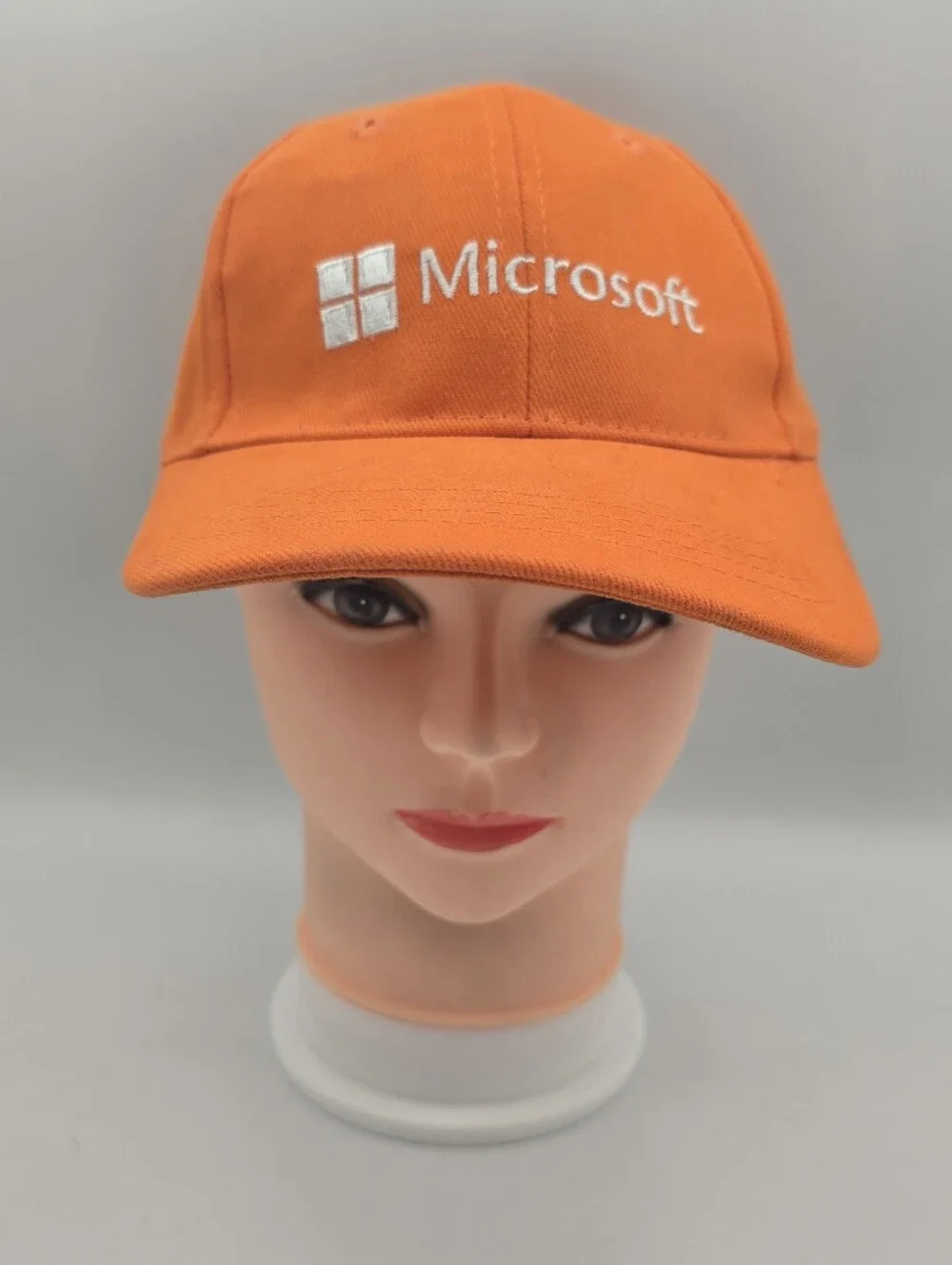 Kids Microsoft Coder Orange Adjustable Cotton Hat 54cm
